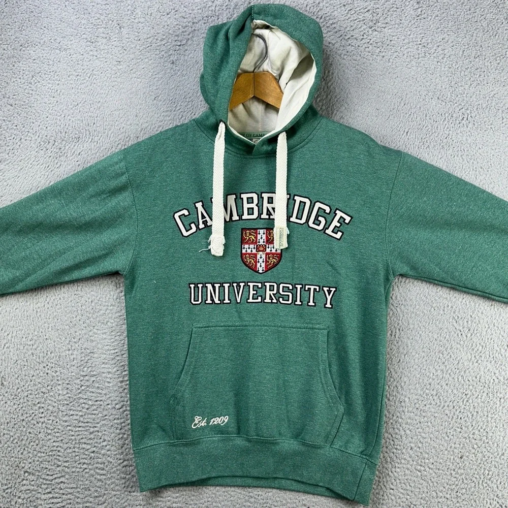 Cambridge University Green Hoodie - Picture 2 of 8